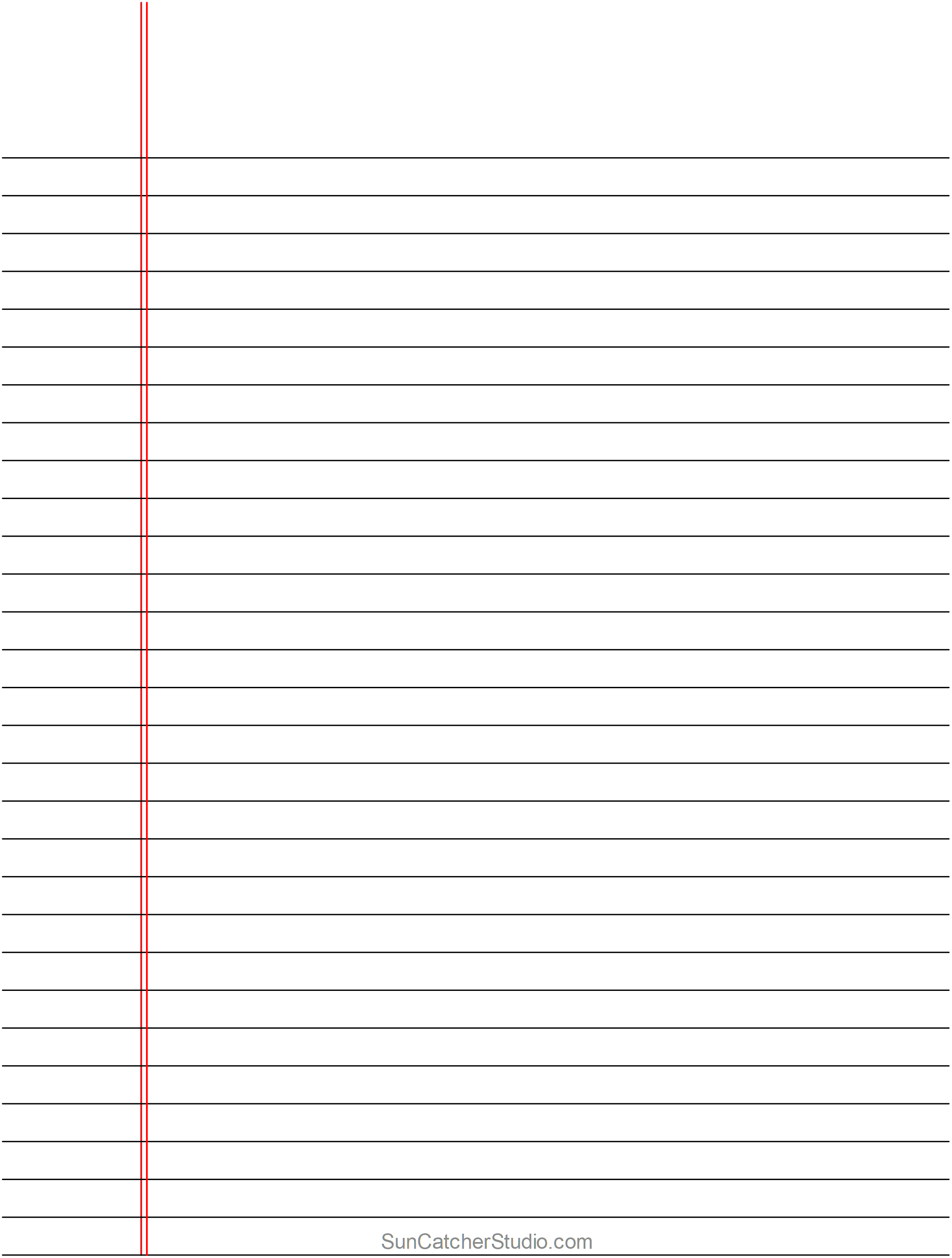 Detail Notebook Printable Template Nomer 3