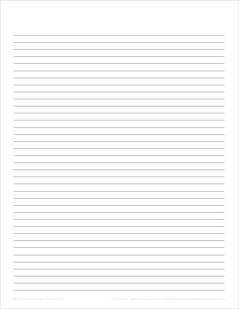 Detail Notebook Printable Template Nomer 5