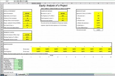 Detail Npv Irr Roi Excel Template Nomer 25