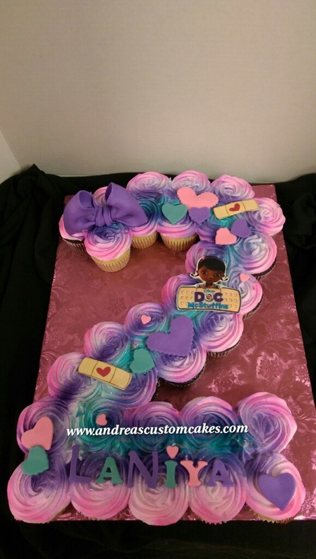 Detail Number 2 Cupcake Cake Template Nomer 21