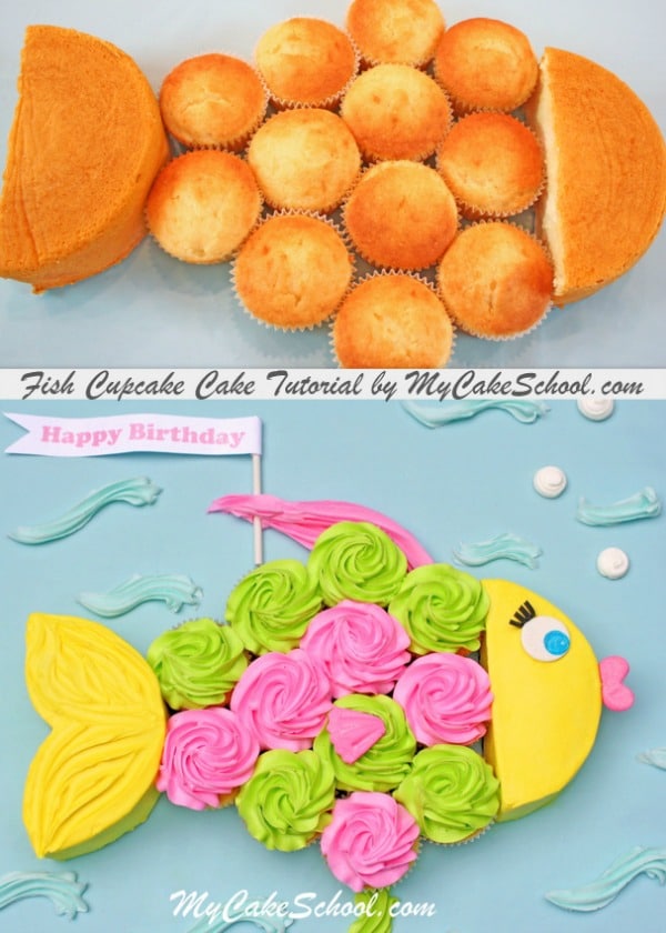 Detail Number 2 Cupcake Cake Template Nomer 29