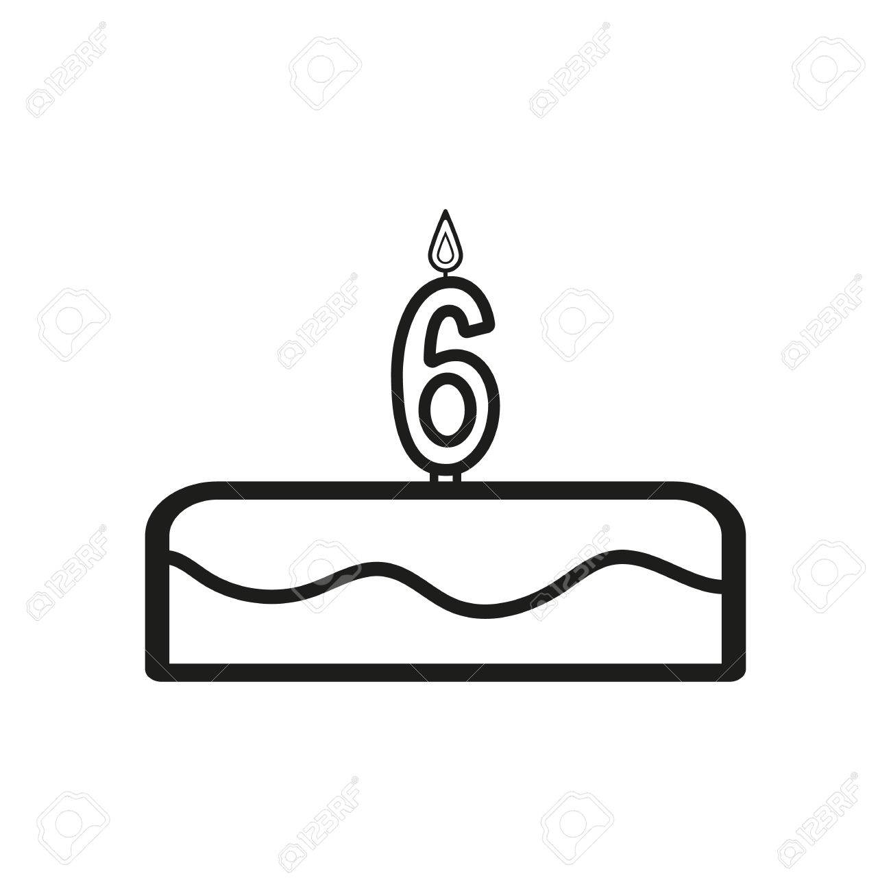 Detail Number 6 Template Birthday Cake Nomer 14