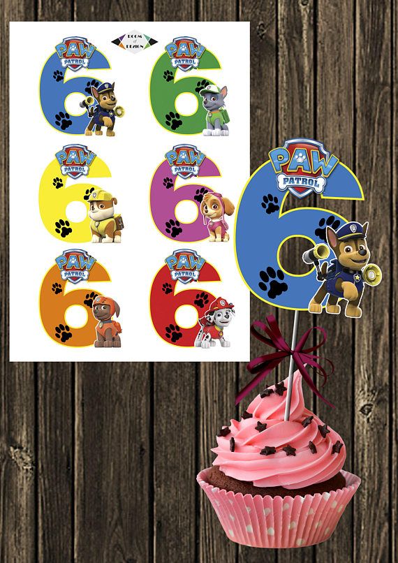 Detail Number 6 Template Birthday Cake Nomer 42