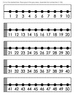 Detail Number Line Template 0 10 Nomer 33