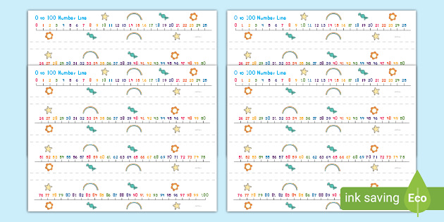 Detail Number Line Template 0 10 Nomer 43