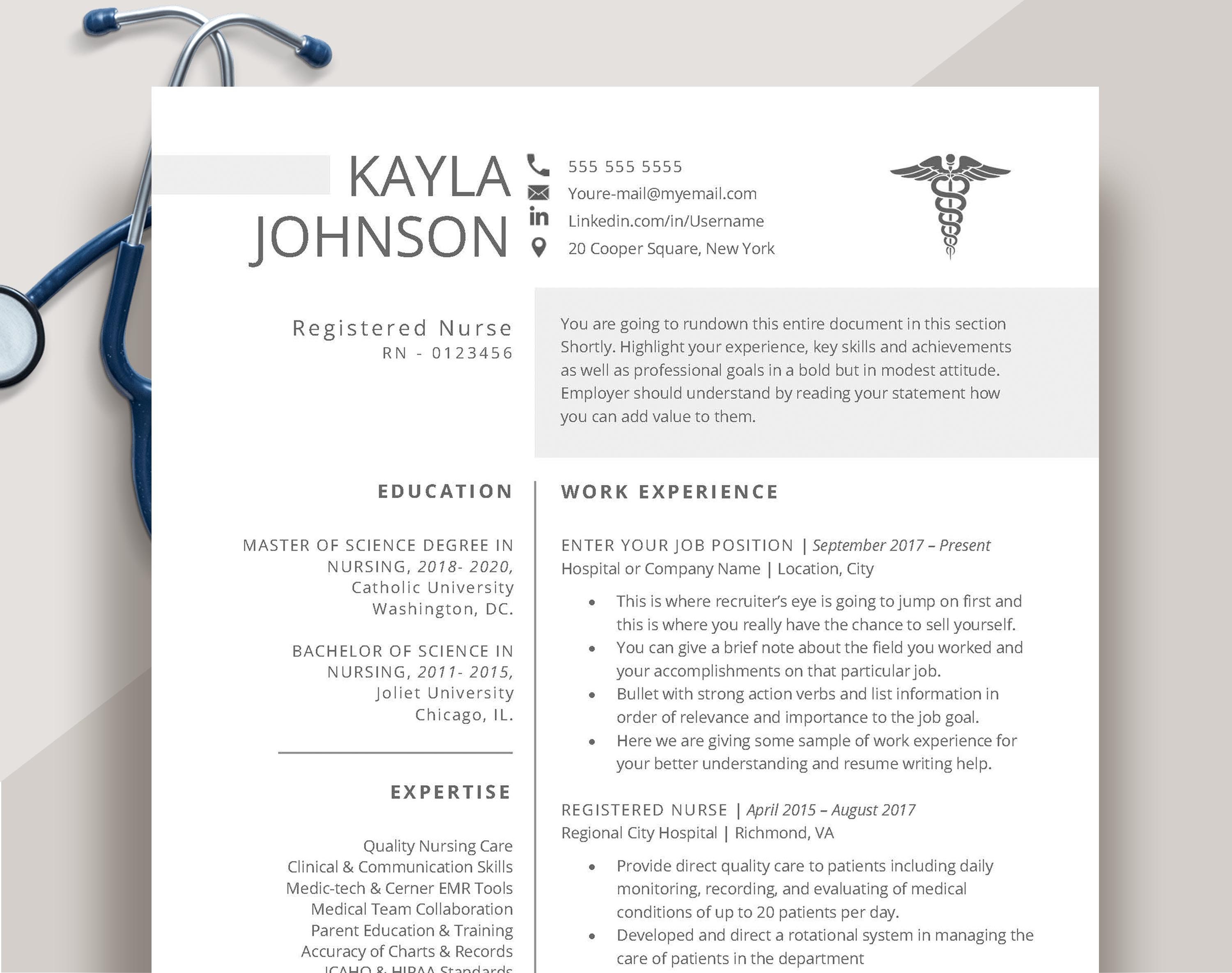 Detail Nurse Practitioner Resume Template Nomer 22