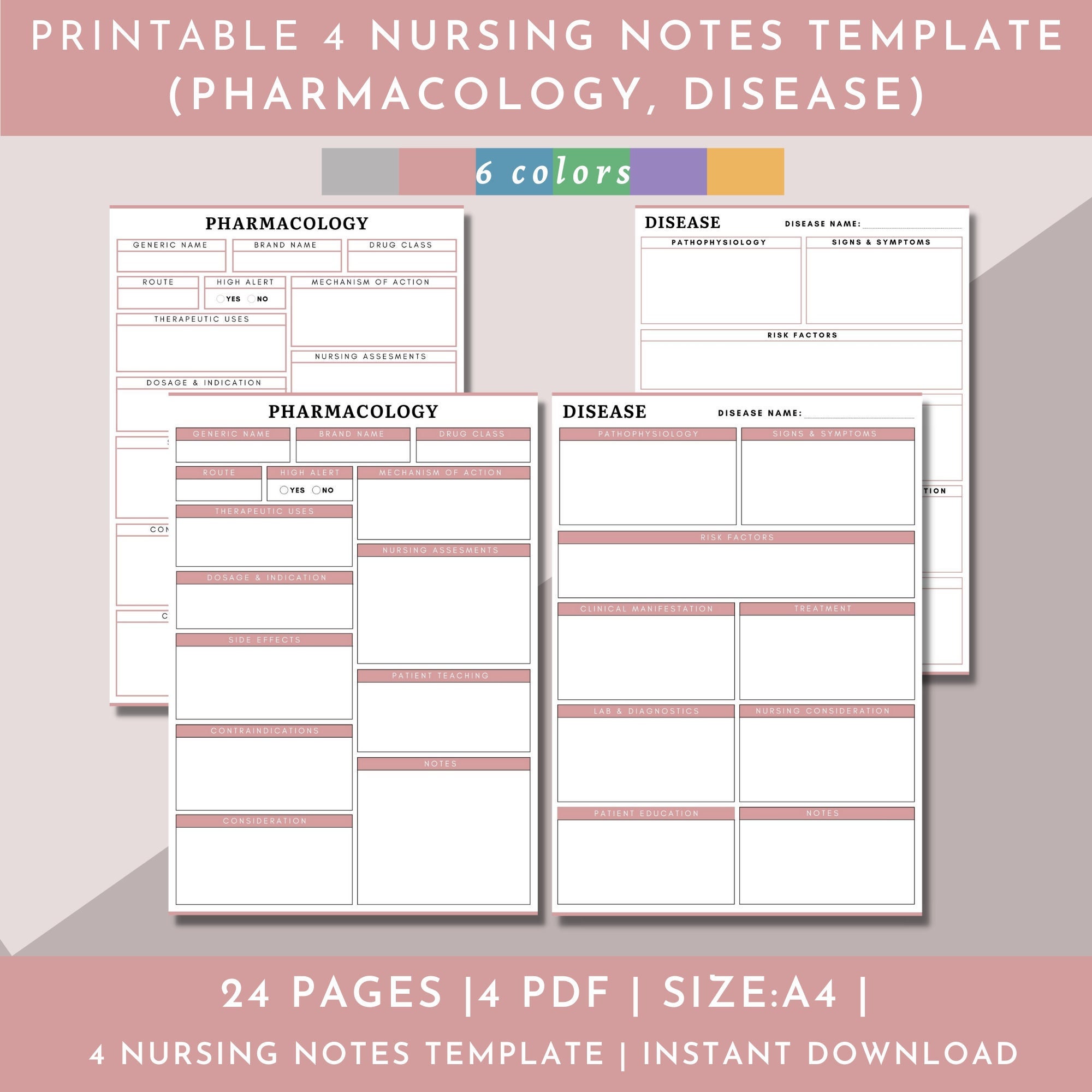 Detail Nursing Notes Template Nomer 13