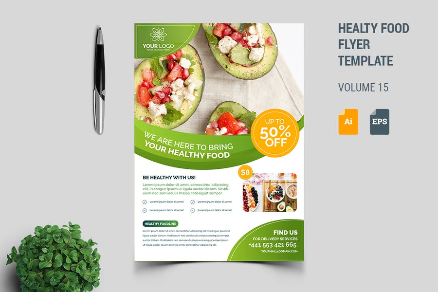 Detail Nutrition Flyer Template Free Nomer 50