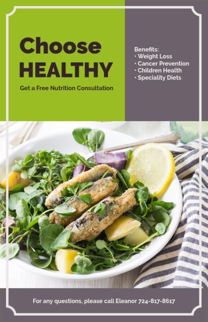 Detail Nutrition Flyer Template Free Nomer 54