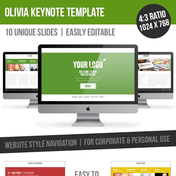 Detail Olivia Powerpoint Template Nomer 29