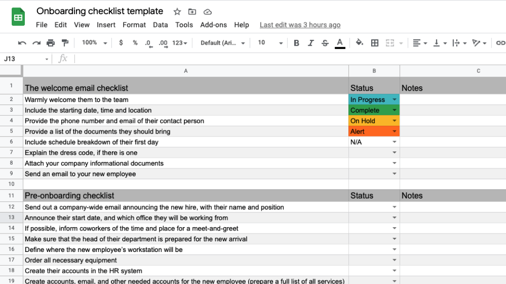 Detail Onboarding Kit Template Nomer 2