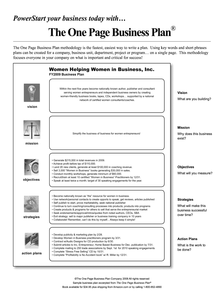 Detail One Page Proposal Template Nomer 27