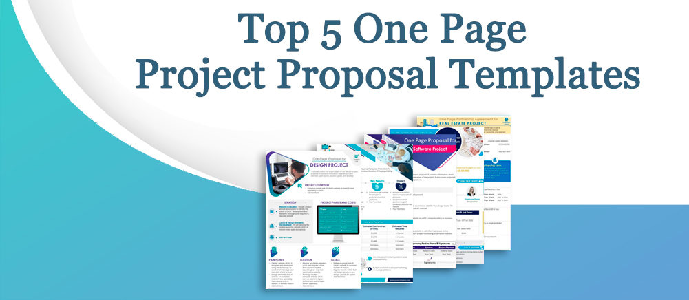Detail One Page Proposal Template Nomer 4
