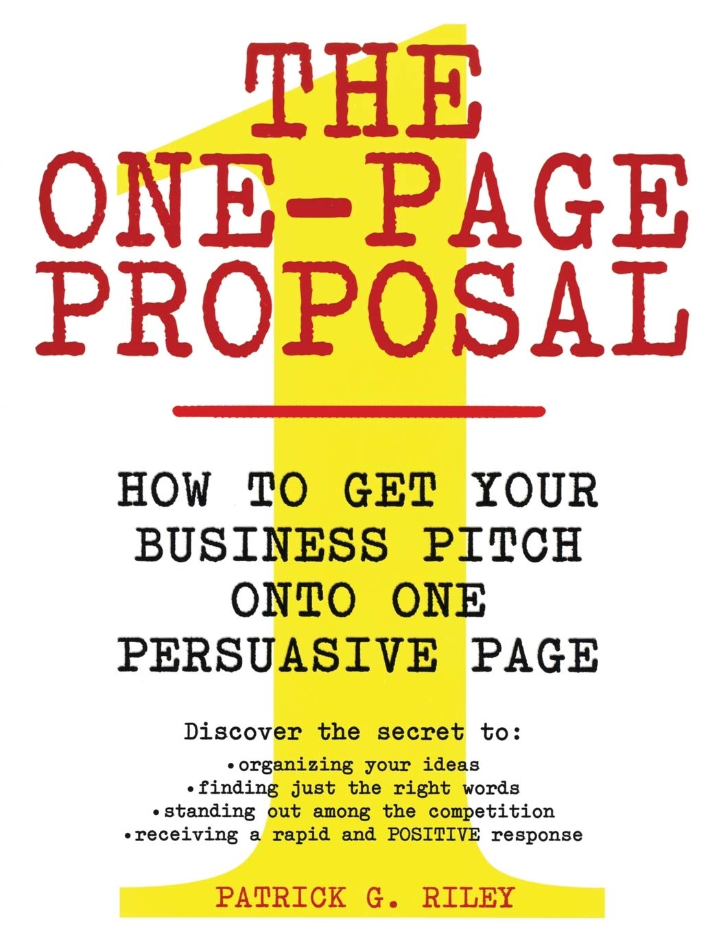 Detail One Page Proposal Template Nomer 30