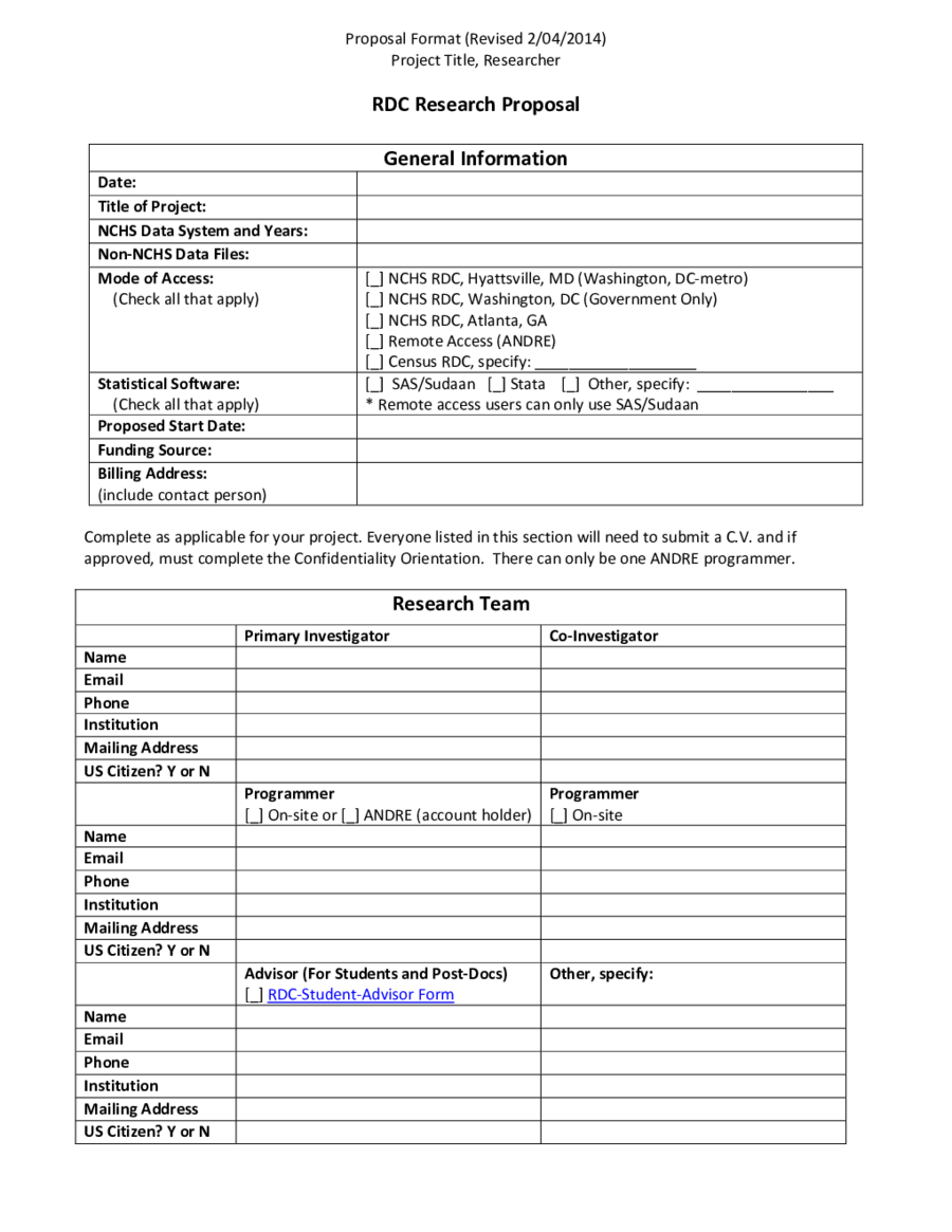Detail One Page Proposal Template Nomer 48