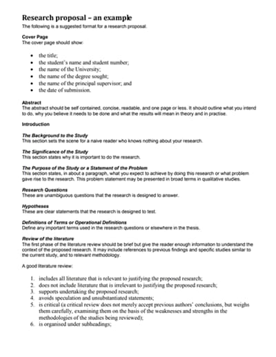 Detail One Page Proposal Template Nomer 49