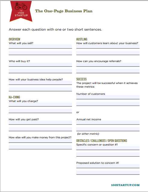 Detail One Page Proposal Template Nomer 50