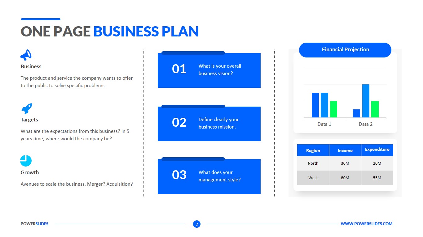 Detail One Page Proposal Template Nomer 51