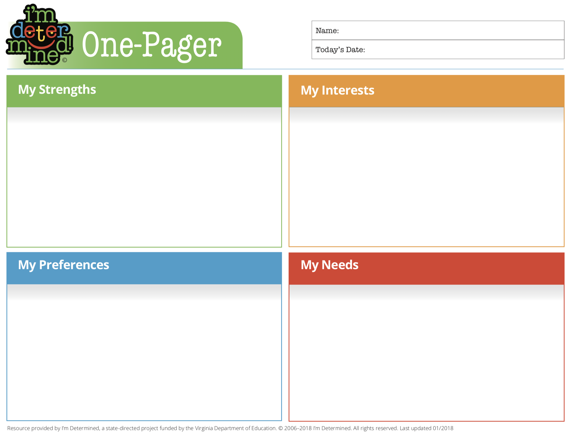 Detail One Pager Template Nomer 15