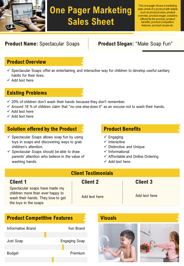 Detail One Sheet Template Nomer 17