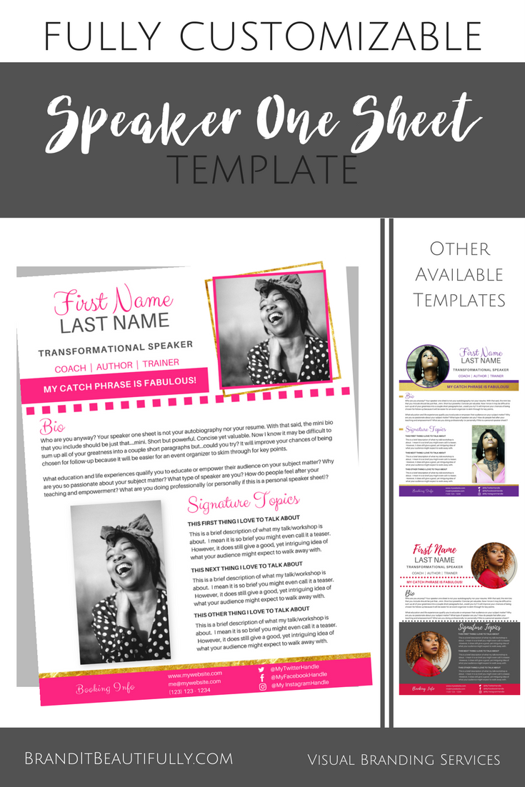 Detail One Sheet Template Nomer 24