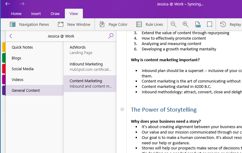 Detail Onenote Task Management Template Nomer 12