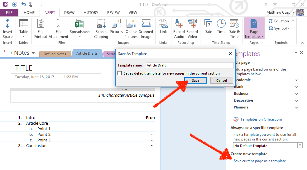 Detail Onenote Task Management Template Nomer 22