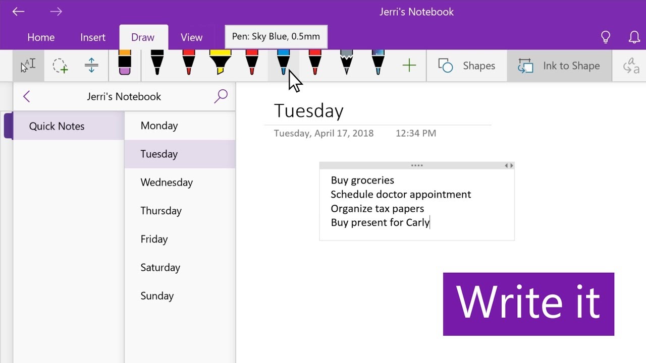 Detail Onenote Task Management Template Nomer 23