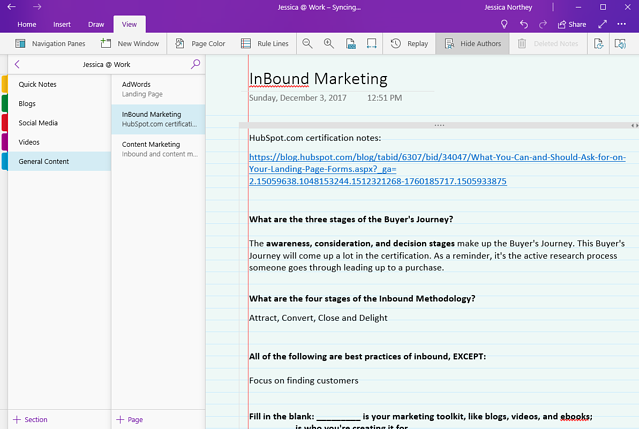 Detail Onenote Task Management Template Nomer 27