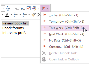 Detail Onenote Task Management Template Nomer 32