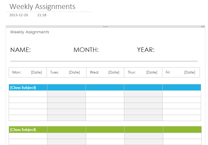 Detail Onenote Task Management Template Nomer 37