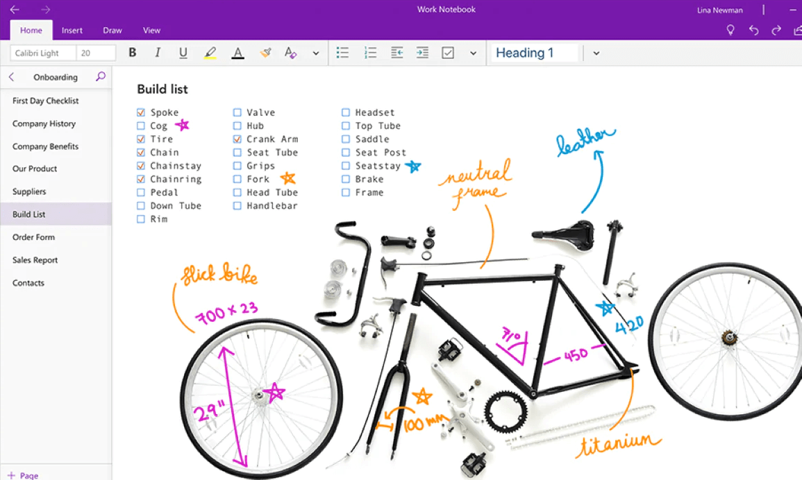 Detail Onenote Task Management Template Nomer 42