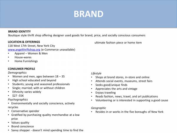 Detail Online Clothing Store Business Plan Template Nomer 14