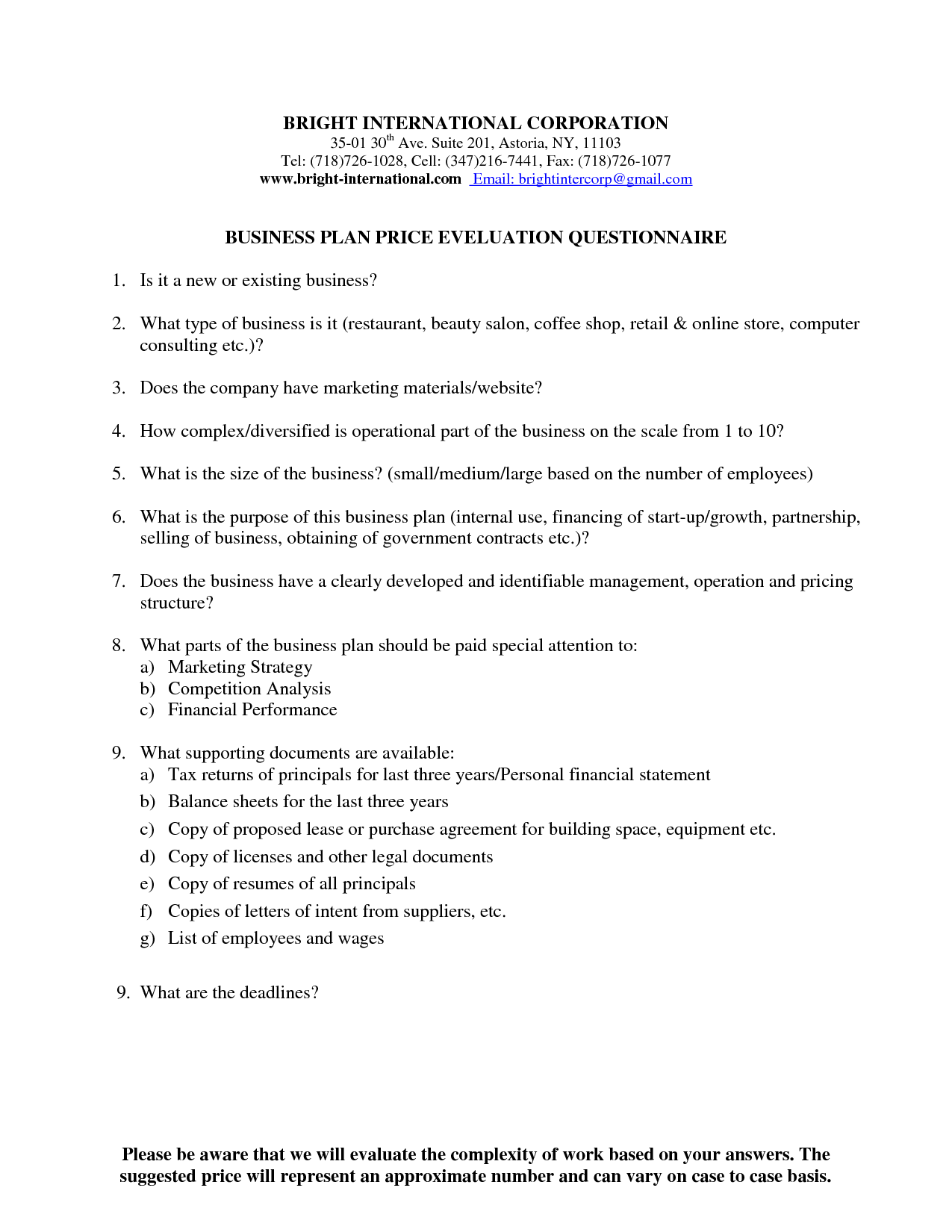 Detail Online Clothing Store Business Plan Template Nomer 25