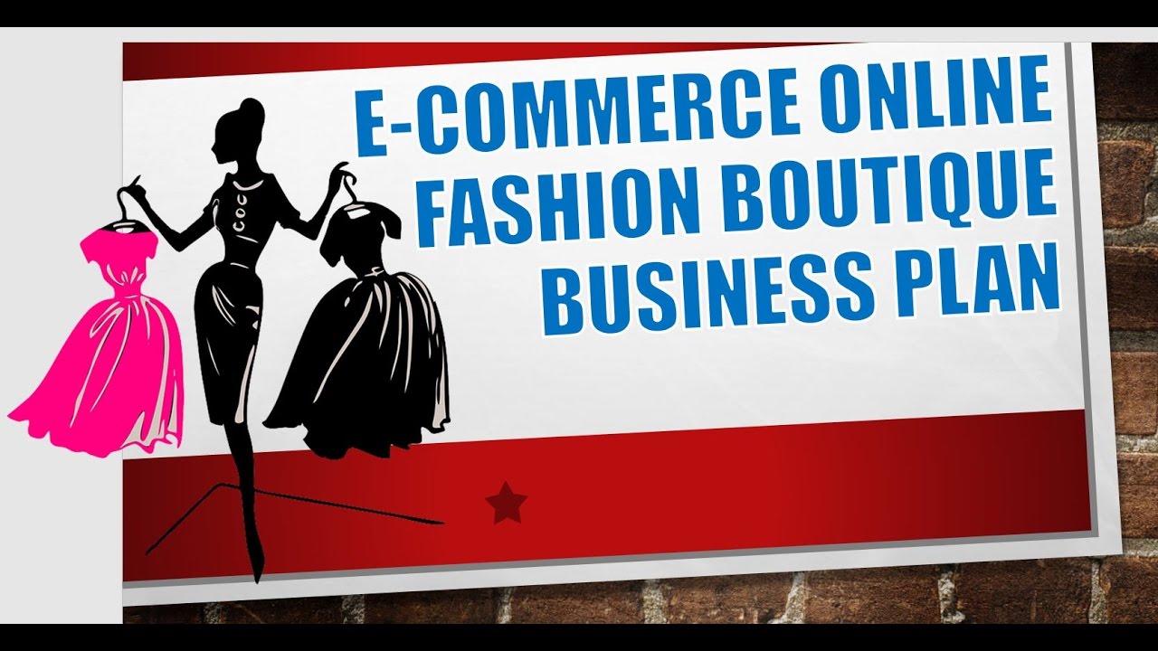 Detail Online Clothing Store Business Plan Template Nomer 10
