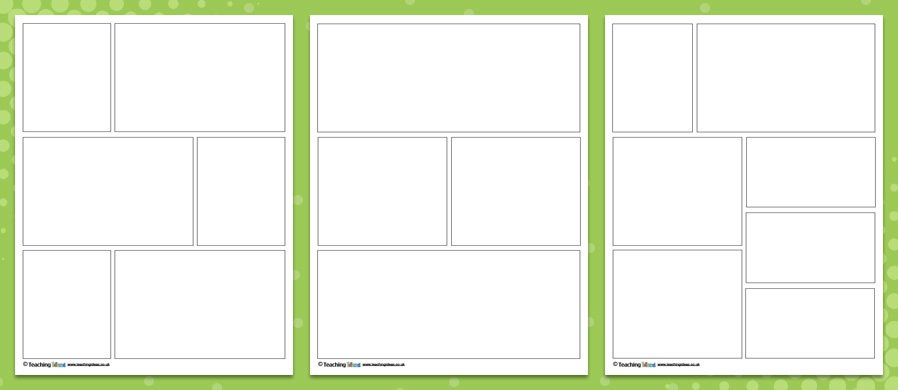 Detail Online Comic Template Nomer 10