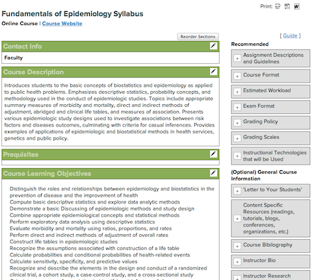 Detail Online Syllabus Template Nomer 24