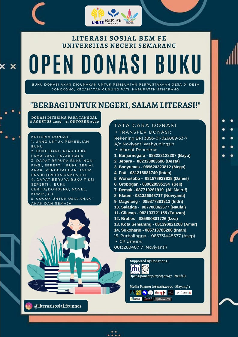 Open Donasi Buku - KibrisPDR