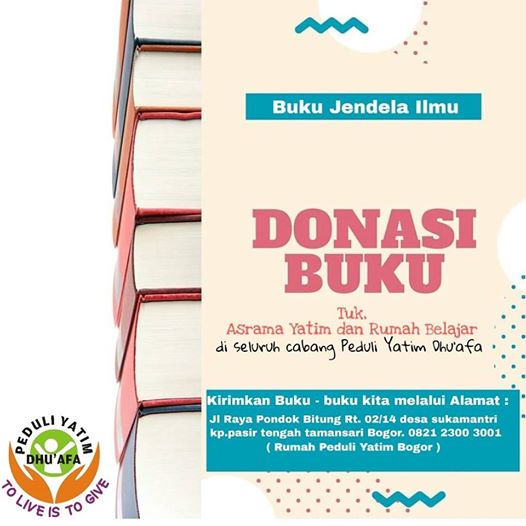 Detail Open Donasi Buku Nomer 10