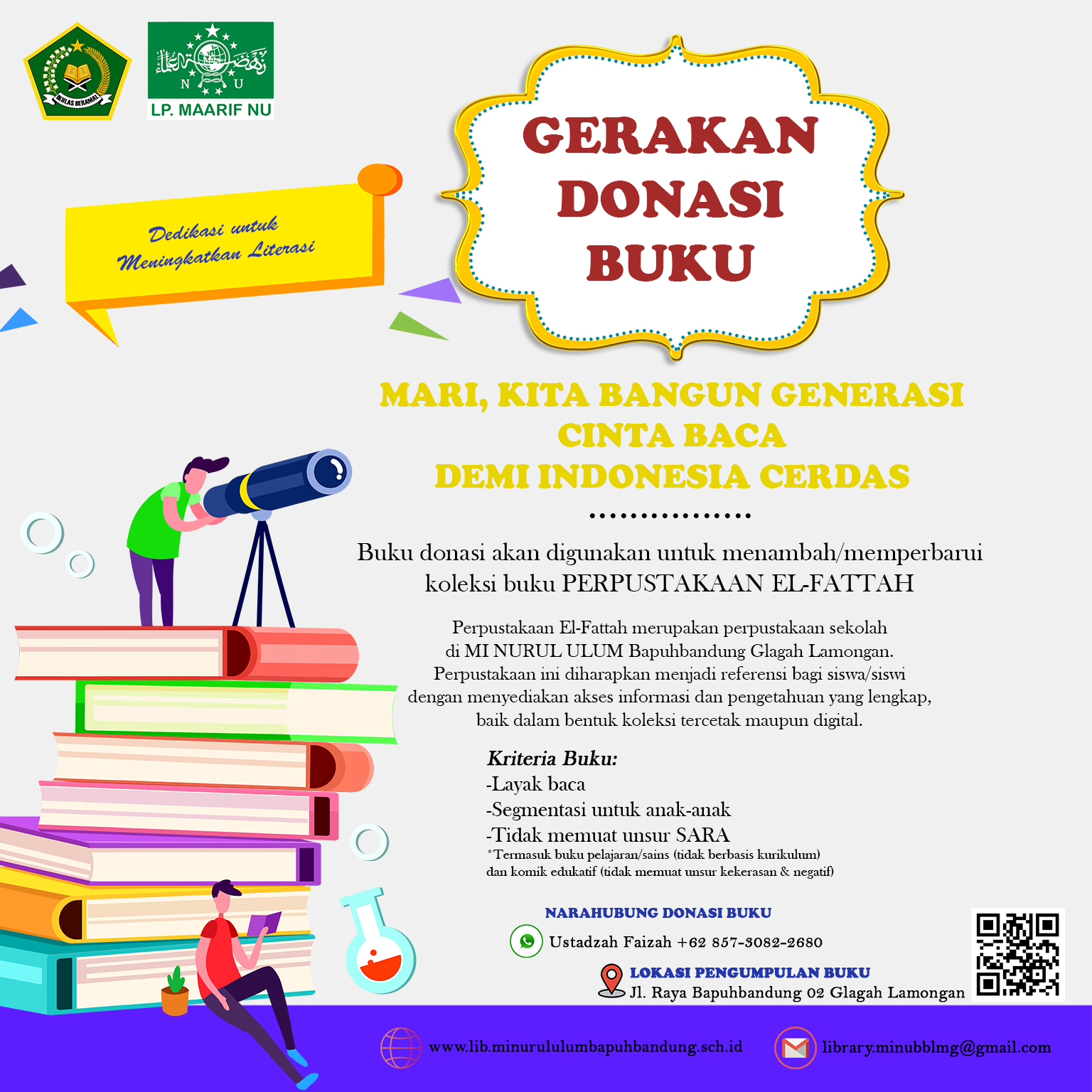 Detail Open Donasi Buku Nomer 4