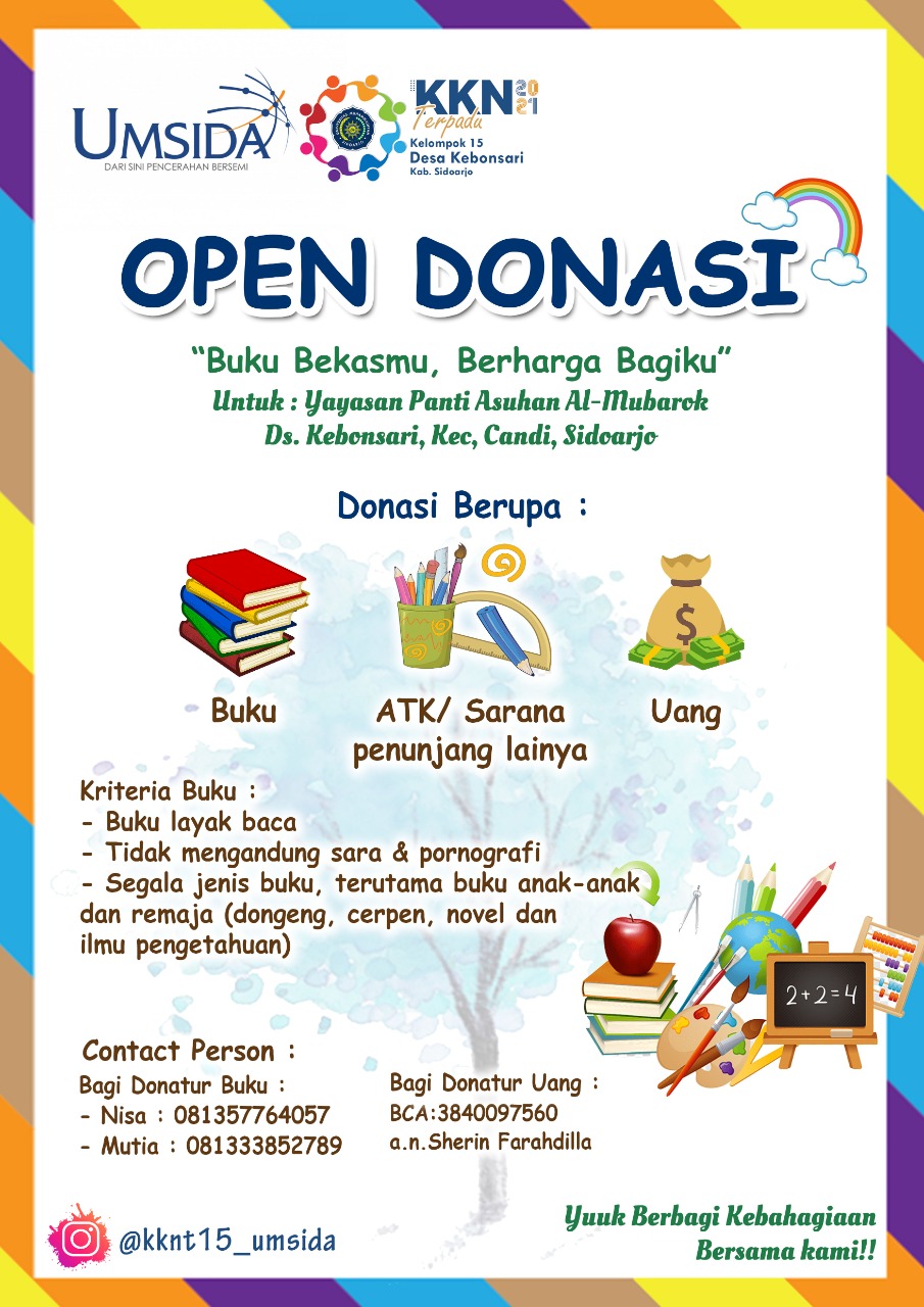 Detail Open Donasi Buku Nomer 26