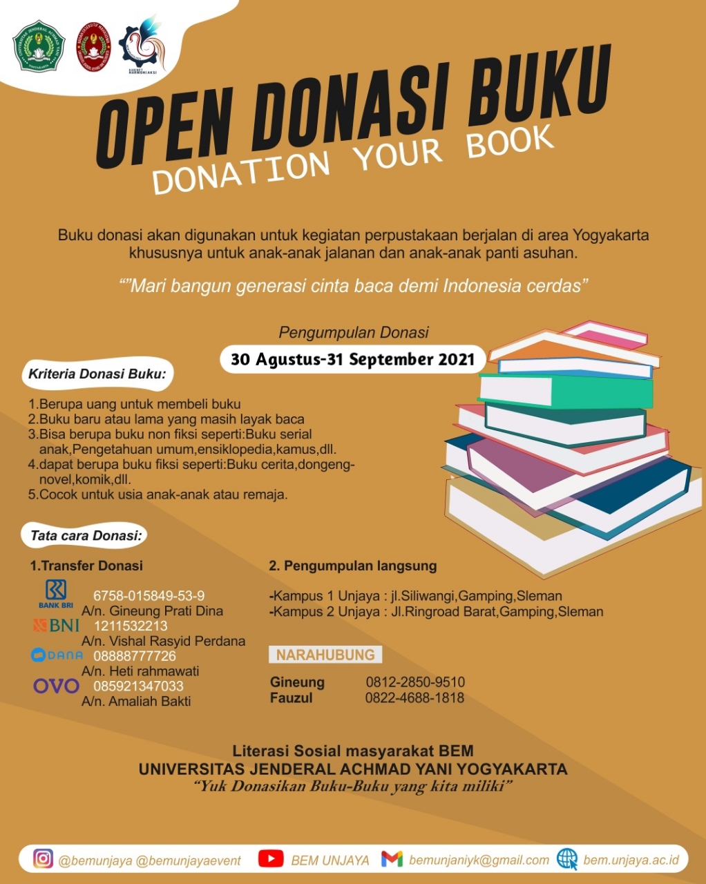 Detail Open Donasi Buku Nomer 42