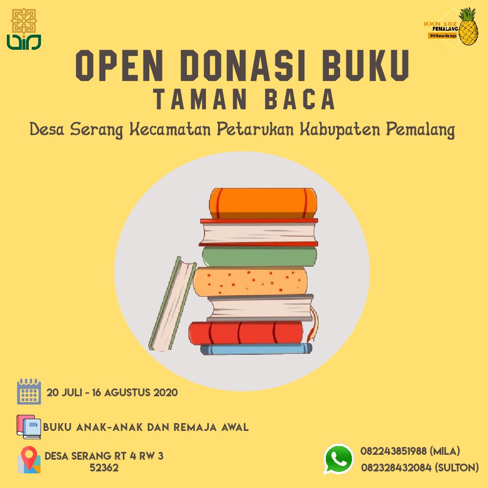 Detail Open Donasi Buku Nomer 43