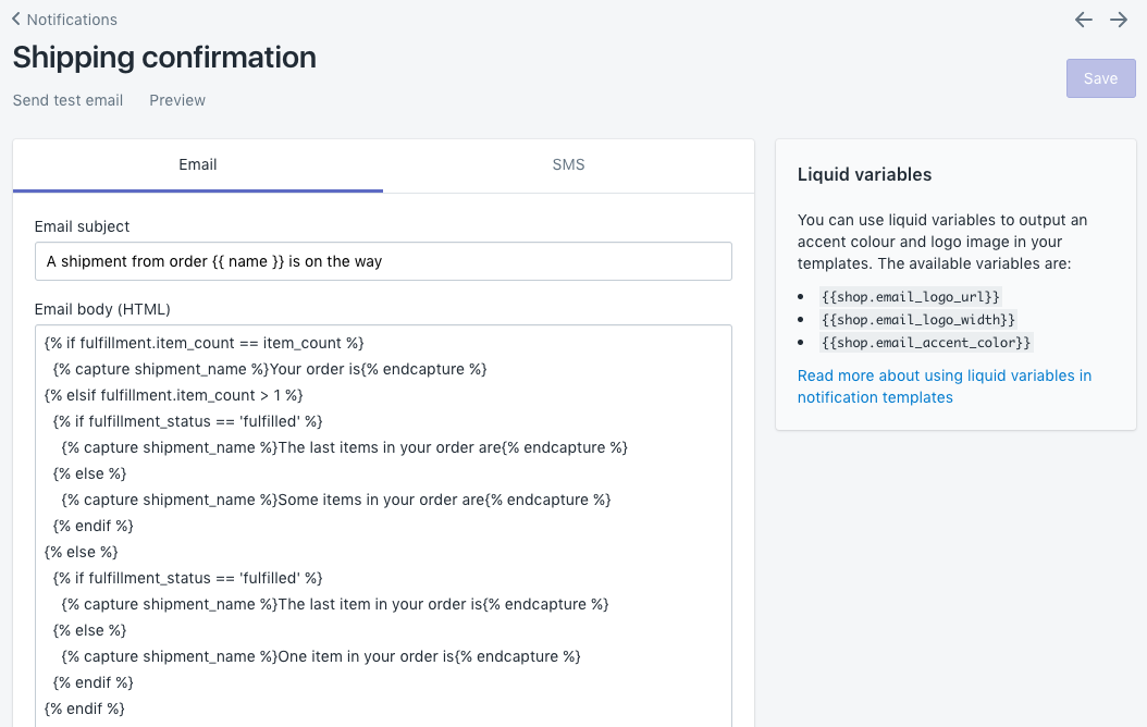 Detail Order Email Template Html Nomer 49