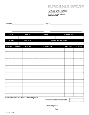 Detail Order Form Template Nomer 24