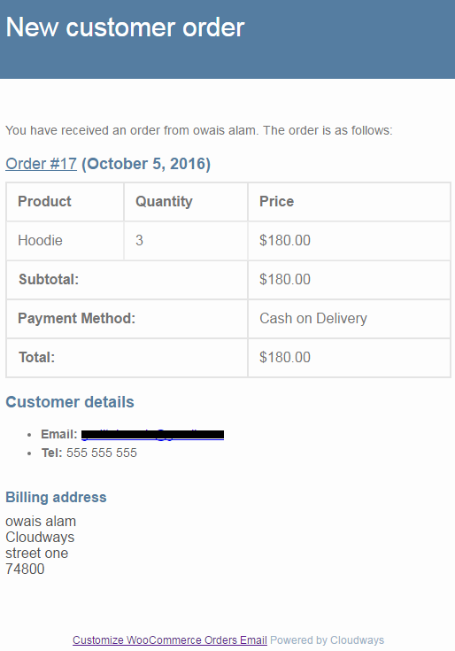 Detail Order Received Template Woocommerce Nomer 16