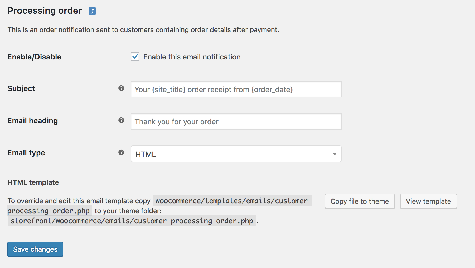 Detail Order Received Template Woocommerce Nomer 20