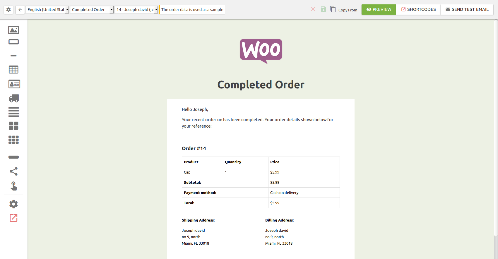 Detail Order Received Template Woocommerce Nomer 31