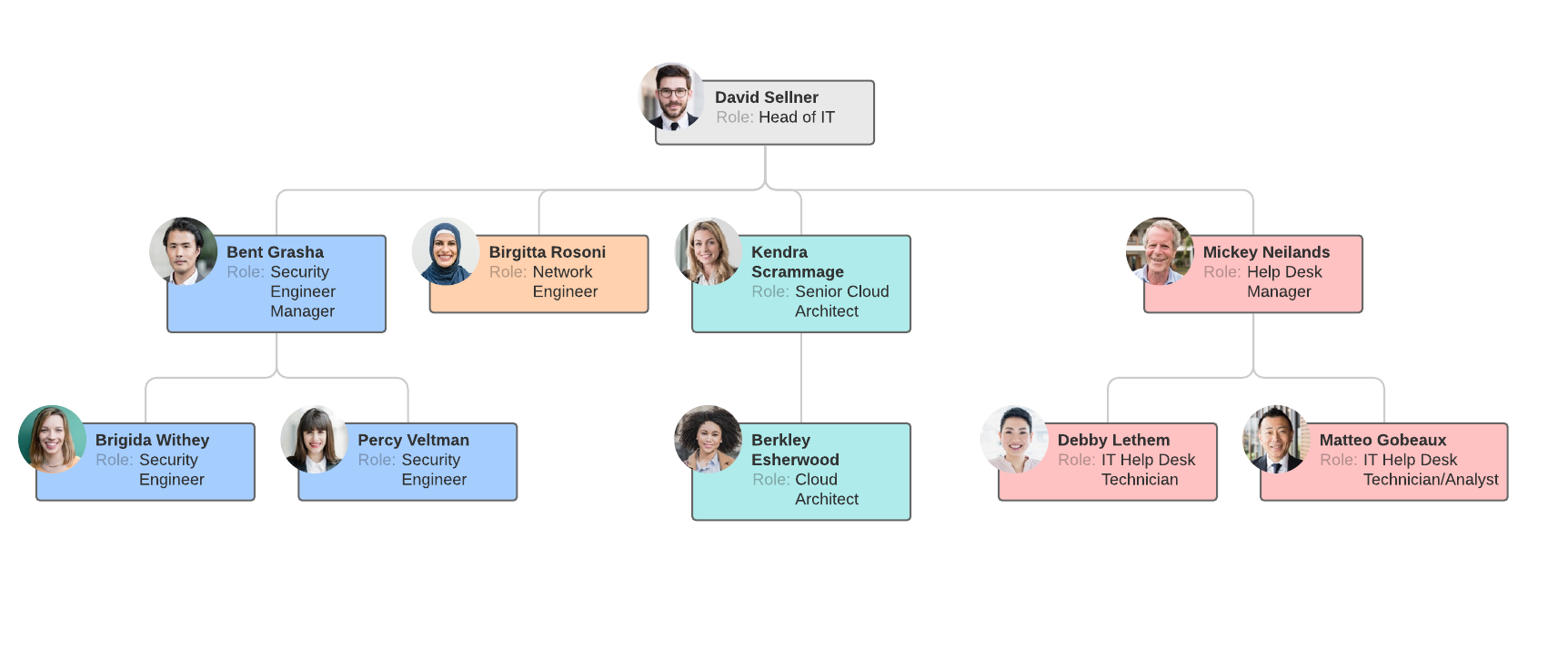 Detail Org Chart Template Nomer 48