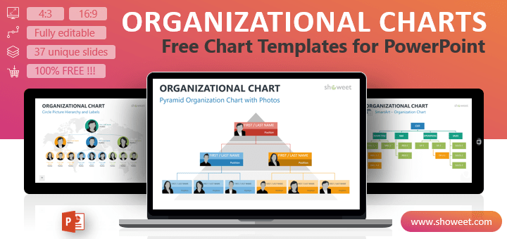 Detail Organizational Chart Template Powerpoint Nomer 21